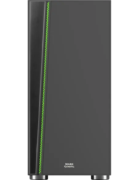 Mars Gaming MC8 Cristal Templado USB 3.1 Negra