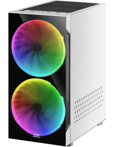 Mars Gaming MC9 Cristal Templado USB 3.0 Blanca