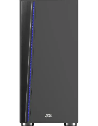 Mars Gaming MC8 Cristal Templado USB 3.1 Negra