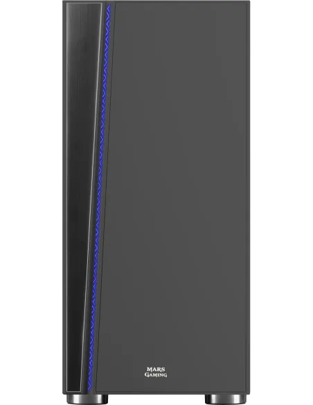 Mars Gaming MC8 Cristal Templado USB 3.1 Negra