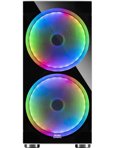 Mars Gaming MC9 Cristal Templado USB 3.0 Blanca