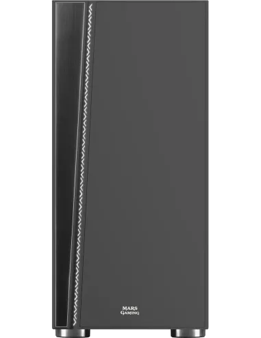 Mars Gaming MC8 Cristal Templado USB 3.1 Negra