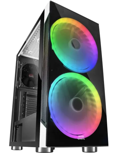 Mars Gaming MC9 Cristal Templado USB 3.0 Blanca