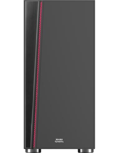 Mars Gaming MC8 Cristal Templado USB 3.1 Negra