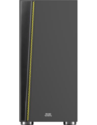 Mars Gaming MC8 Cristal Templado USB 3.1 Negra