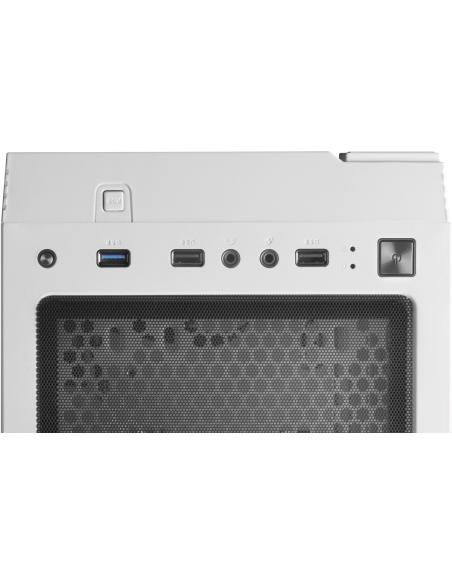 Mars Gaming MC8 Cristal Templado USB 3.1 Blanca