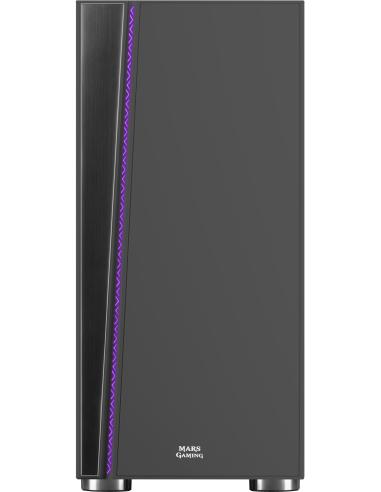 Mars Gaming MC8 Cristal Templado USB 3.1 Negra