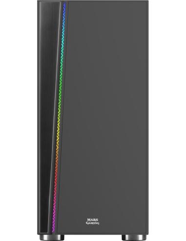 Mars Gaming MC8 Cristal Templado USB 3.1 Negra