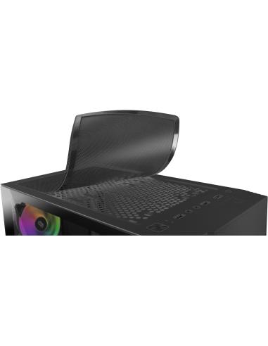 Mars Gaming MC8 Cristal Templado USB 3.1 Negra