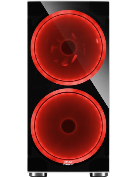 Mars Gaming MC9 Cristal Templado USB 3.0 Blanca