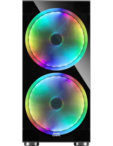 Mars Gaming MC9 Cristal Templado USB 3.0 Negra