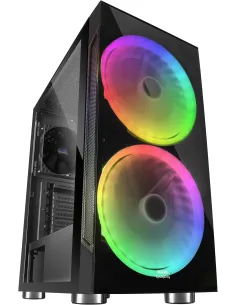 Mars Gaming MC9 Cristal Templado USB 3.0 Negra