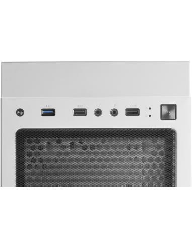 Mars Gaming MC9 Cristal Templado USB 3.0 Blanca