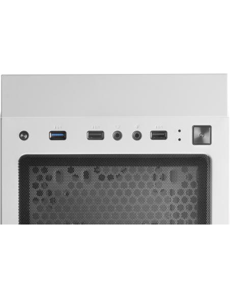 Mars Gaming MC9 Cristal Templado USB 3.0 Blanca