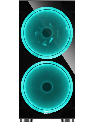 Mars Gaming MC9 Cristal Templado USB 3.0 Negra