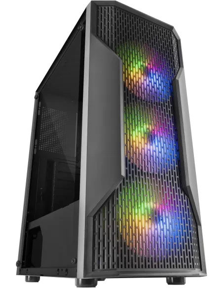 Mars Gaming MCA USB 3.0 con Ventana Negra