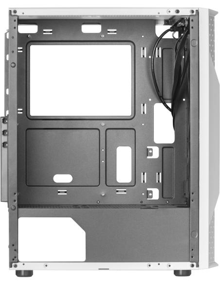 Mars Gaming MCA USB 3.0 con Ventana Blanca