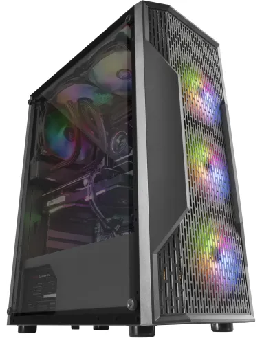 Mars Gaming MCA USB 3.0 con Ventana Negra