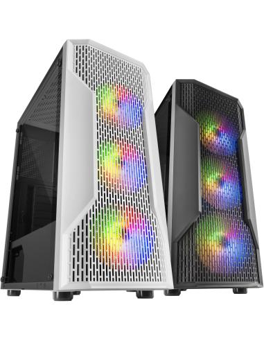 Mars Gaming MCA USB 3.0 con Ventana Blanca