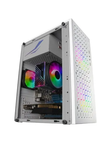 Mars Gaming MCCOREW Minitorre FRGB USB 3.0 con Ventana Blanca