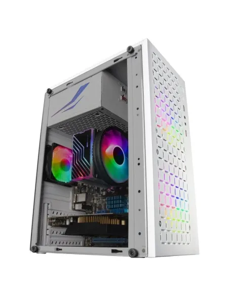 Mars Gaming MCCOREW Minitorre FRGB USB 3.0 con Ventana Blanca