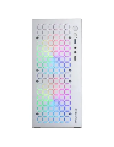 Mars Gaming MCCOREW Minitorre FRGB USB 3.0 con Ventana Blanca