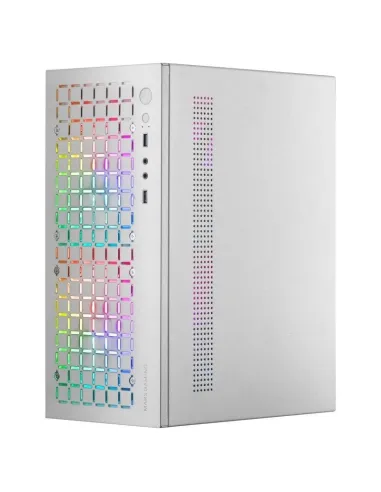 Mars Gaming MCCOREW Minitorre FRGB USB 3.0 con Ventana Blanca