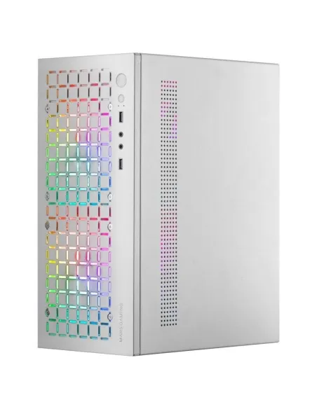 Mars Gaming MCCOREW Minitorre FRGB USB 3.0 con Ventana Blanca