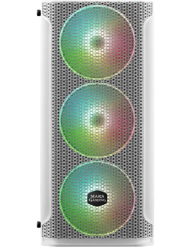 Mars Gaming MCEX Premium Mesh ARGB USB 3.0 Blanca
