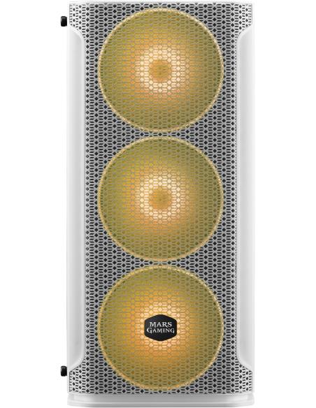 Mars Gaming MCEX Premium Mesh ARGB USB 3.0 Blanca