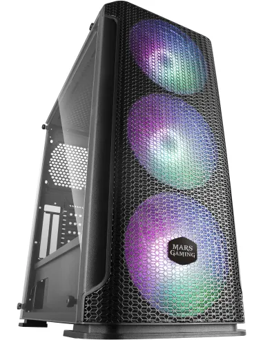 Mars Gaming MCEX Premium Mesh ARGB USB 3.0 Negra