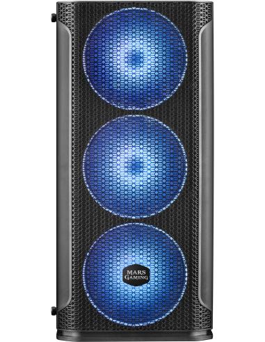 Mars Gaming MCEX Premium Mesh ARGB USB 3.0 Negra