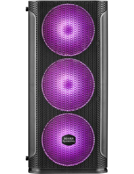 Mars Gaming MCEX Premium Mesh ARGB USB 3.0 Negra