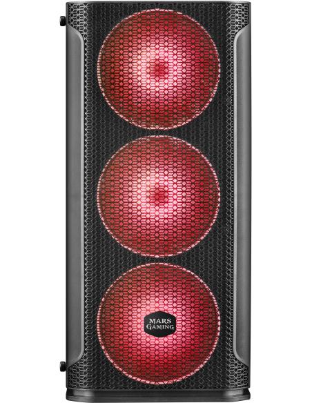 Mars Gaming MCEX Premium Mesh ARGB USB 3.0 Negra