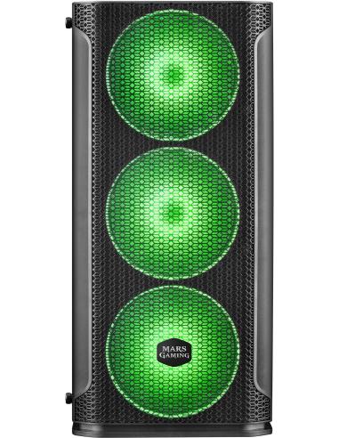 Mars Gaming MCEX Premium Mesh ARGB USB 3.0 Negra