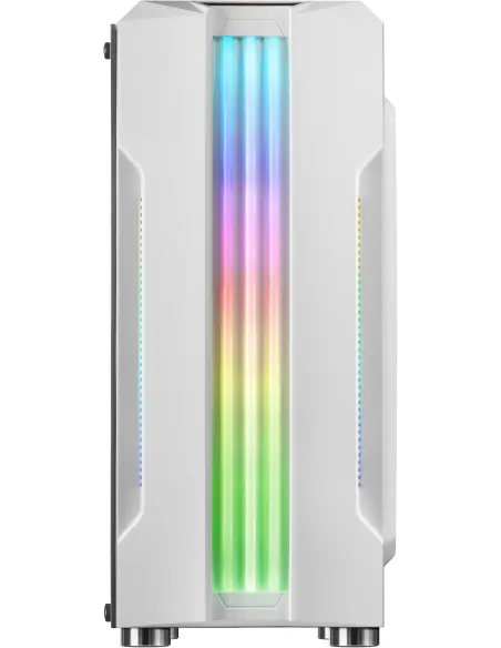 Mars Gaming MCK Cristal Templado RGB USB 3.0 Blanca