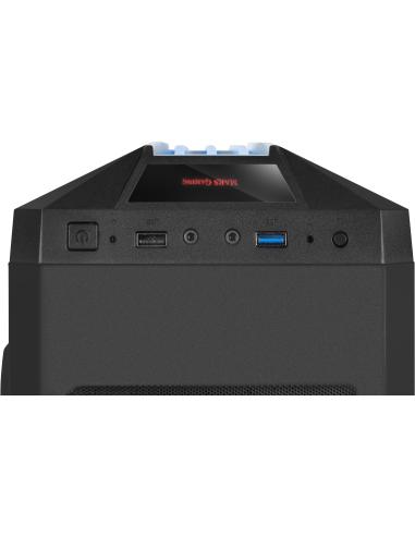 Mars Gaming MCK Cristal Templado RGB USB 3.0 Negra