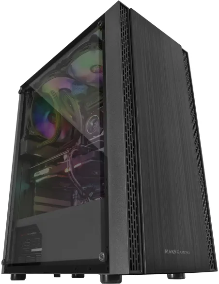 Mars Gaming MCN USB 3.0 con Ventana Negra