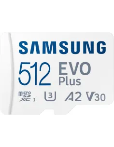 Samsung MicroSDHC EVO Plus New 512GB V30 Clase 10-MTMSDM0299