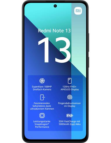 Xiaomi Redmi 13 8/256GB Negro