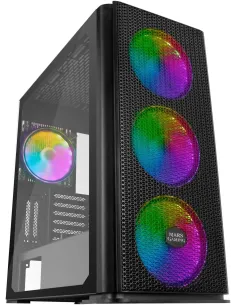 Mars Gaming MCPRO Cristal Templado USB 3.0 Negra