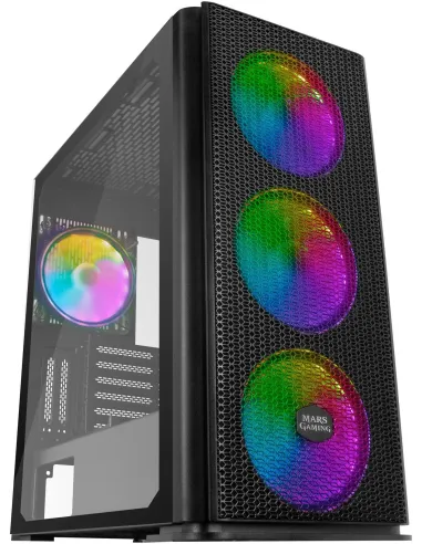 Mars Gaming MCPRO Cristal Templado USB 3.0 Negra