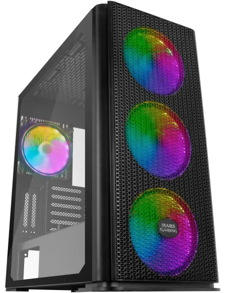 Mars Gaming MCPRO Cristal Templado USB 3.0 Negra