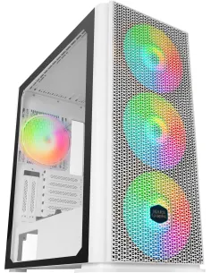 Mars Gaming MCPRO Cristal Templado USB 3.0 Blanca