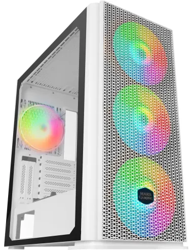 Mars Gaming MCPRO Cristal Templado USB 3.0 Blanca