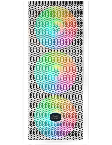 Mars Gaming MCPRO Cristal Templado USB 3.0 Blanca