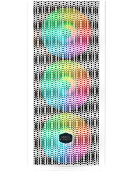 Mars Gaming MCPRO Cristal Templado USB 3.0 Blanca