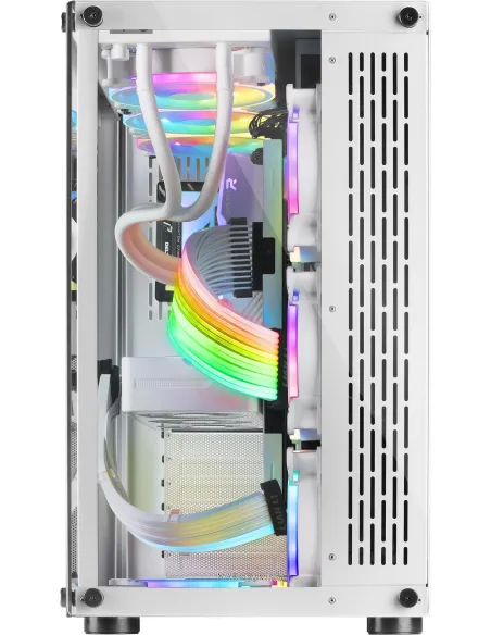 Mars Gaming MCV Doble Ventana Cristal Templado USB 3.0 Blanca