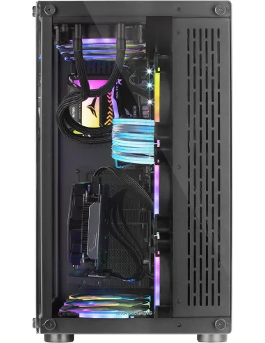 Mars Gaming MCV Doble Ventana Cristal Templado USB 3.0 Negra