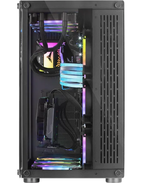 Mars Gaming MCV Doble Ventana Cristal Templado USB 3.0 Negra